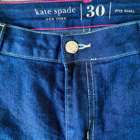 NWOT Kate Spade Dark Indigo Denim sz 30/10 - Picture 2 of 5